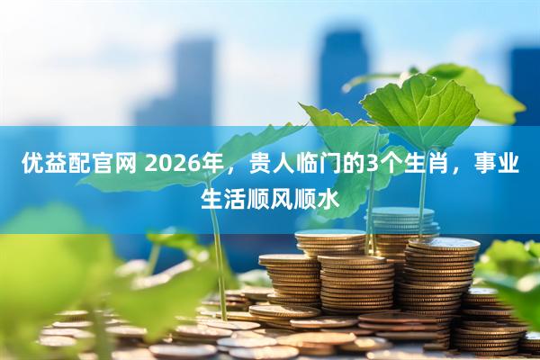 优益配官网 2026年，贵人临门的3个生肖，事业生活顺风顺水